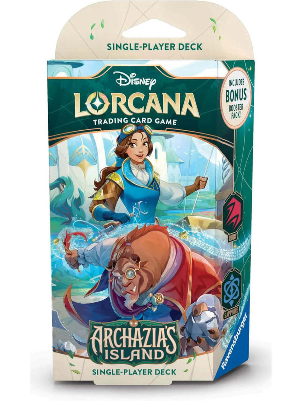 Disney Lorcana TCG: Archazia’s Starter Deck - Ruby and Sapphire